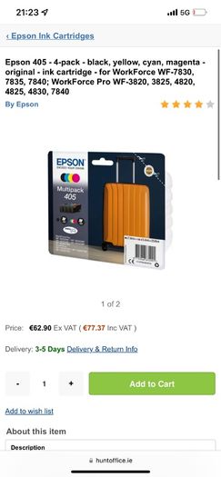 Epson Ink 405