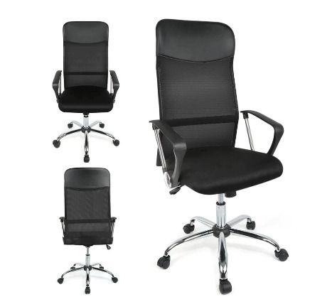 BRAND NEW Simple Mesh Backrest Office Chair Ergonomically 360 Rotating and Lifting Computers Game Gaming Chair Backrest Office Furniture