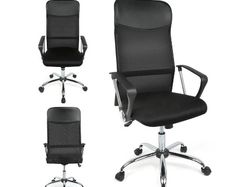 BRAND NEW Simple Mesh Backrest Office Chair Ergonomically 360 Rotating and Lifting Computers Game Gaming Chair Backrest Office Furniture