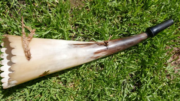 Vintage Hunting Horn 12"