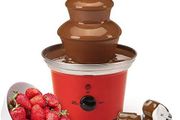 Chocolate Fountain Fondue Large Set | 500ml Capacity Electric 3-Tier Machine with Hot Melting Pot Base
