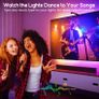 RGBIC TV Backlight Strip with Retractable AR Sensor That Captures Colours And Music Rhythms, Synchronizing Image 8