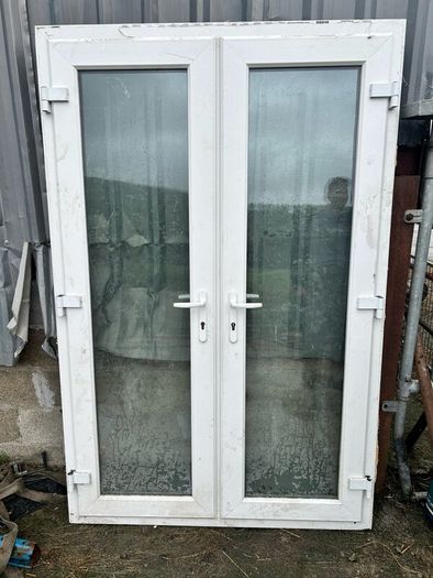 PVC French doors and window