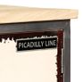 TV Cabinet Solid Mango Wood and Steel 120x30x45 cm Image 6
