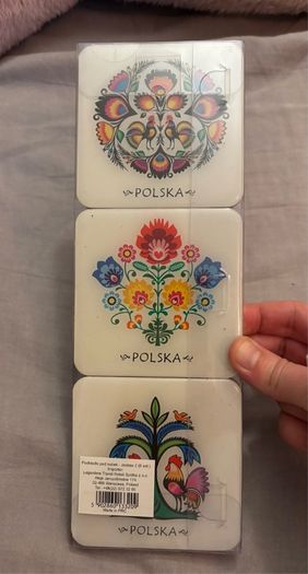 A Set of 6 Brand New Polska/ Poland Coasters