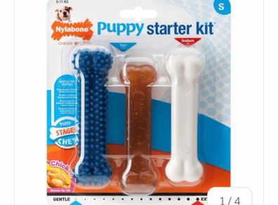 Nylabone Puppy Starter Kit - 3 Pack