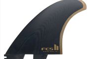 FCS II Album Twin + 1 Trailer PG Surfboard Fin Set - ML