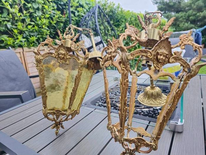 Brass Hall Lanterns