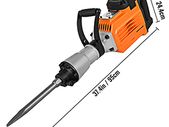 Demolition Jack Multifunctional Rotary Hammer 3600W Ground Breaking Concrete Electric Hammer Tool Impact Drill