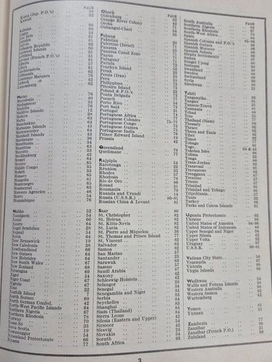 stamp album with stamps of the world