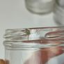 214 - Set of 5 Vintage Clear Glass Decorative Collectible Jars Ramekins Image 2