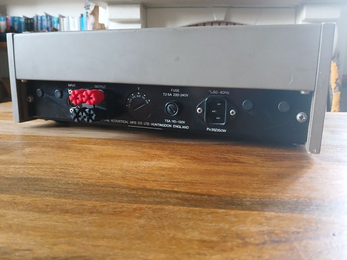 QUAD 405 Vintage Stereo Power amplifier 1976 100 Watts England first batch low serial