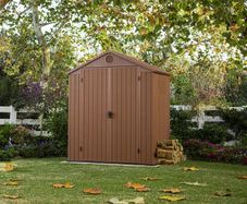 NEW SALE | 6 ft. W x 4 ft. D Double Door Apex Outdoor Garden Shed