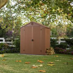 NEW SALE | 6 ft. W x 4 ft. D Double Door Apex Outdoor Garden Shed