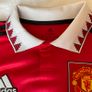 2022 2023 Manchester United Man Utd Red genuine Long Sleeve Home Shirt CASEMIRO 18 Junior Image 6