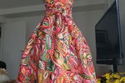 Hobbs Linen Dress Size Uk 12