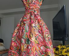 Hobbs Linen Dress Size Uk 12