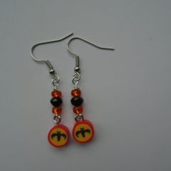 Halloween earrings,bat earrings . Jewellery, Earrings,Gift