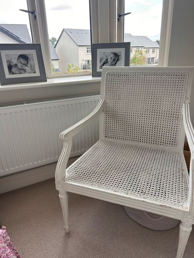 antique cane chair