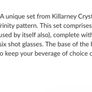 Killarney Crystal Trinity  Shots Set Image 6
