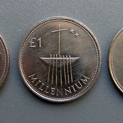 3 x Pound Coins