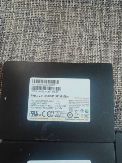 Samsung PM863a 480GB Enterprise SATA SSD  Fully Tested (10 available)