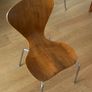 A pair of vintage Danish stackable dining chairs Image 4