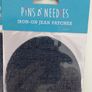 2 Set Iron On Denim Patches Image 2
