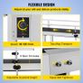 PVC Belt Electric Conveyor Machine Adjustable Conveyor Table Conveyor Belt Stainless Steel Anti-Static Code Machine with Double Guardrail Image 6