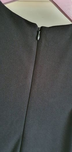 NEW LOOK black cropped leg jumpsuit Sz 10