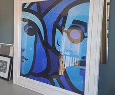 James Joyce framed print