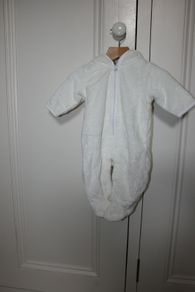Gap Cream Snowsuit Age 0-3 Months