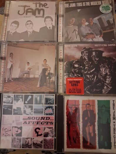 The Jam - All six studio albums on CD - 1977 to 1982