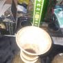A Pair of Old Large Heavy Brass Vases Image 4