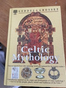 Celtic Mythology Book Hardback Geddes & Grosset