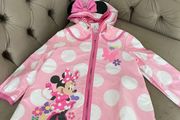 Minnie Mouse raincoat girl 12-18 months