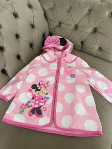 Minnie Mouse raincoat girl 12-18 months