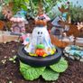 Handmade air dry clay ghosts! Image 5
