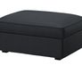 Ikea Kivik  dark grey charcoal colour . ( Brand New in packaging ) 3 seater  sofa cover , Chaise Longue  cover and Footstool cover Image 3