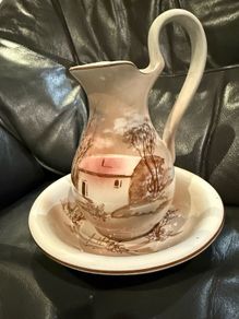 Vintage Pitcher & Bowl