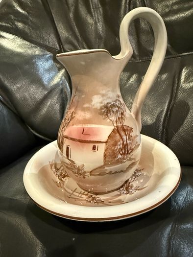Vintage Pitcher & Bowl