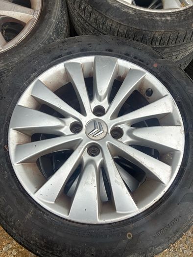 16" citreon alloys with new tyres