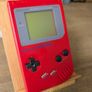 Nintendo Gameboy DMG-01 (the OG) in a NEW Red Shell - Optional Flash Cart - #428 Image 2