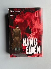 King of Eden by Takashi Nagasaki and Ignito Volume 1 - Anime Manga Fiction Comic Book
