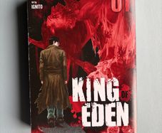 King of Eden by Takashi Nagasaki and Ignito Volume 1 - Anime Manga Fiction Comic Book