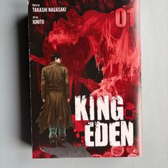 King of Eden by Takashi Nagasaki and Ignito Volume 1 - Anime Manga Fiction Comic Book