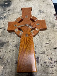 celtic cross clock