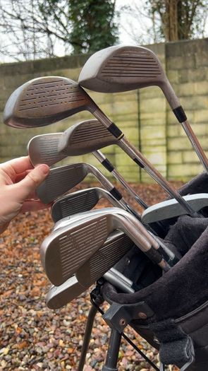 Left-Handed Golf Club Set - Freshly Re-Gripped Driver & Putter