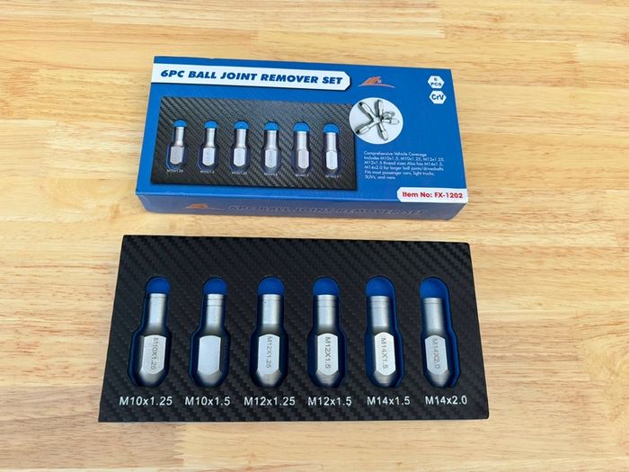 Brand New 6pc Ball Joint Remover Adapter Set