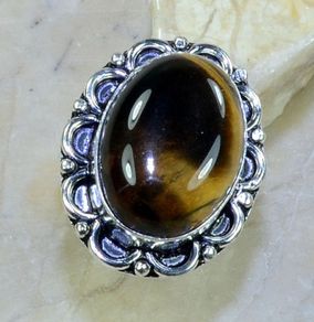 Tiger's Eye Ring